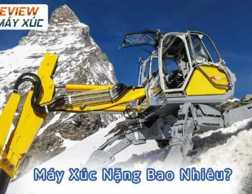 Máy Xúc Nặng Bao Nhiêu?